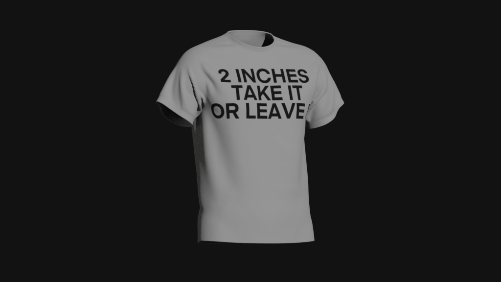 2 inches take it or leave it