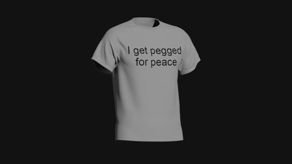 i get pegged for peace
