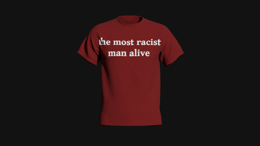 the most racist man alive
